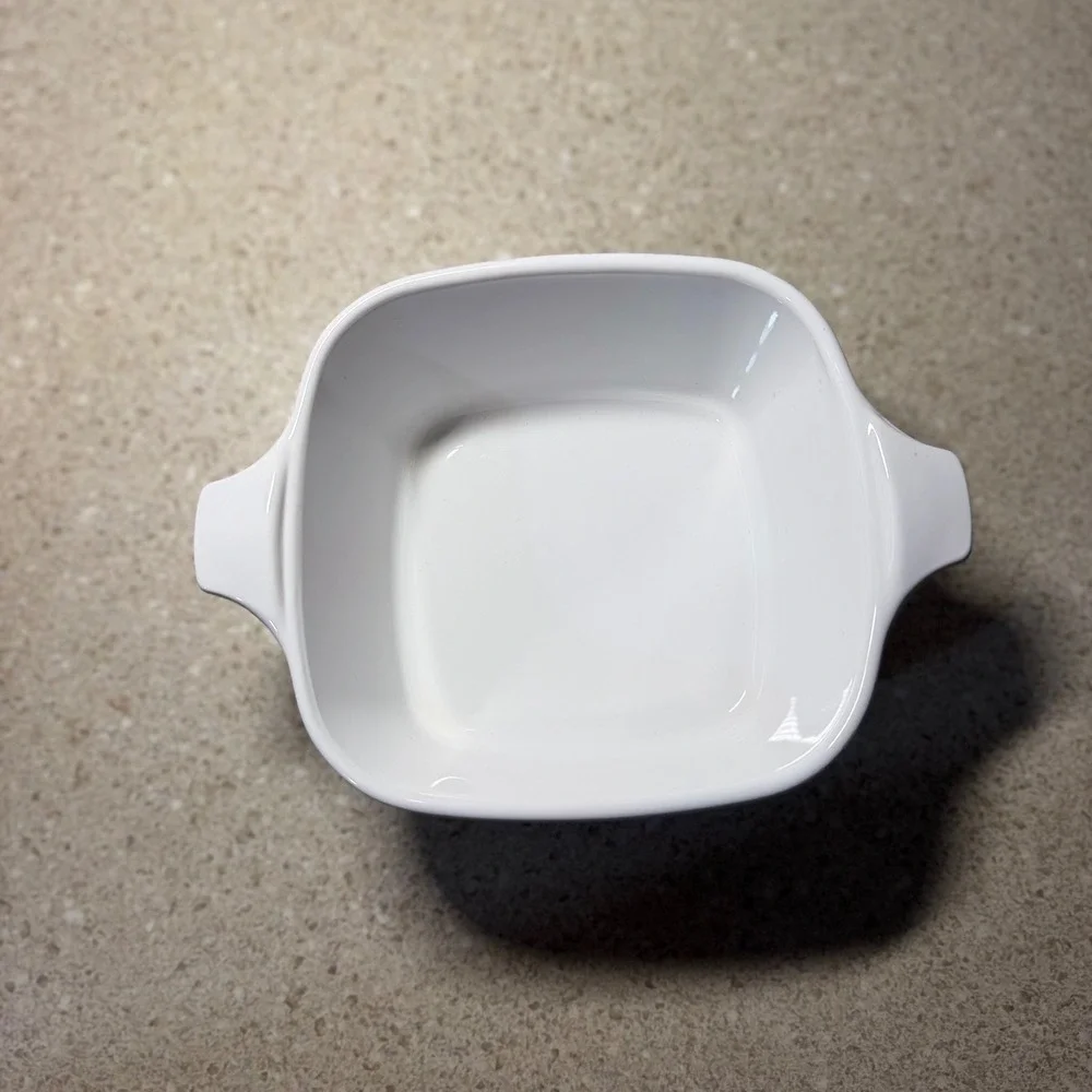 Set of Vintage Corning Ware Wildflower Square Casserole Dishes